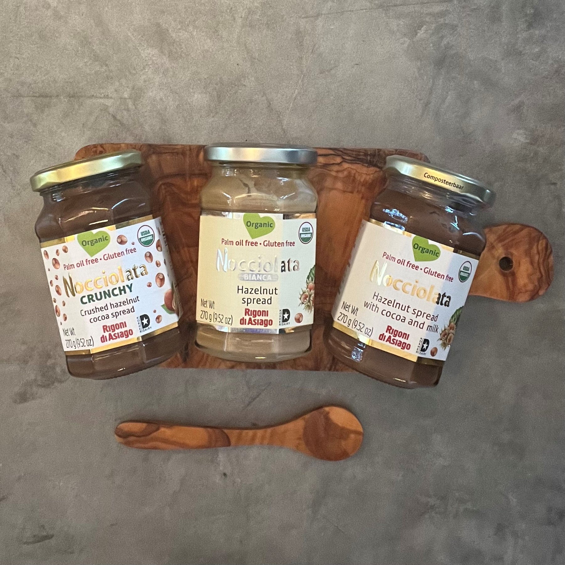 Nocciolata Crunchy Organic Hazelnut Spread – Aposto Foods