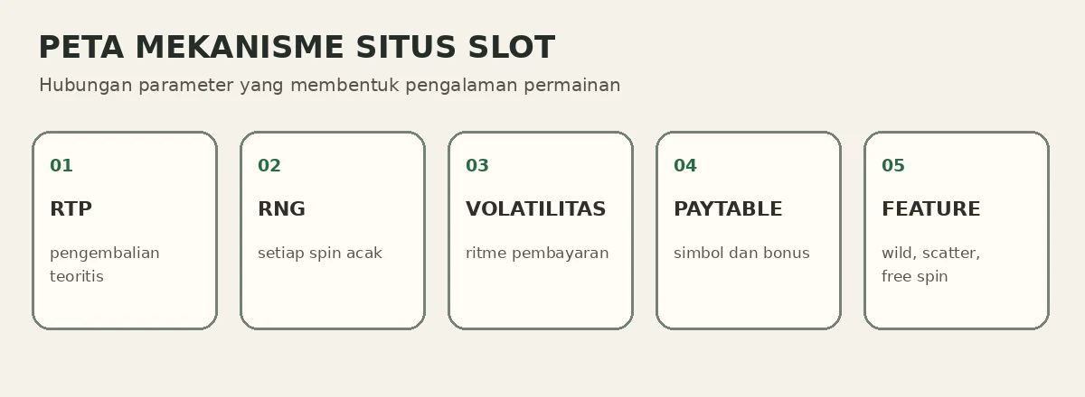 Peta mekanisme situs slot